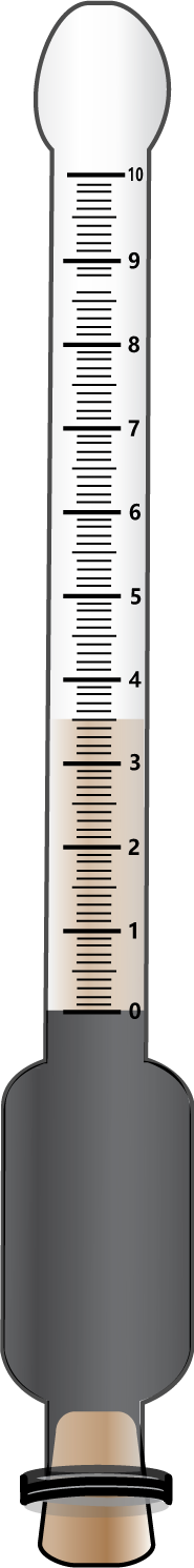 Empty Butyrometer